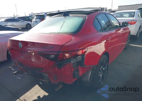 2019 Alfa Romeo Giulia Ti Sport Rwd from USA, damaged, VIN ZARFAMBN0K7606969